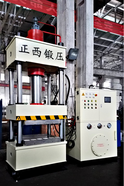 江蘇徐州客戶定制的160噸四柱液壓機，由液壓機供應(yīng)商成都正西液壓機圓滿交貨，祝賀！